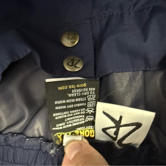 Zero Restriction Gore-Tex Ladies Golf Pants Navy Blue Waterproof Medium - Picture 4 of 7